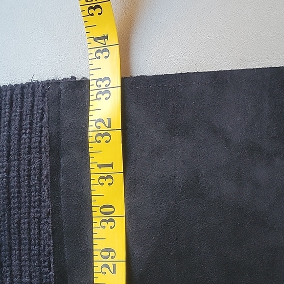 Black reversible, hooded sweater coat - Picture 5 of 7